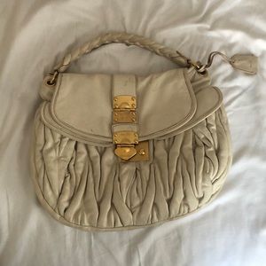 Miu Miu leather handbag
